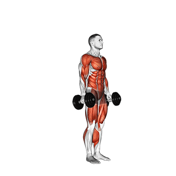 Dumbbell burpee