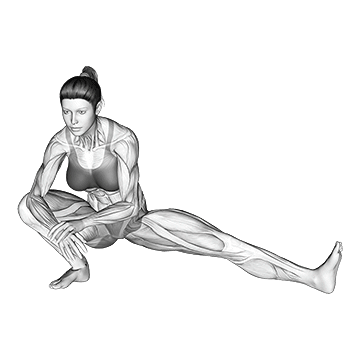 Abduction Of One Leg Flexion Stretch