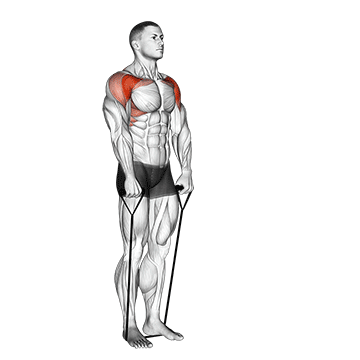 Band front raise